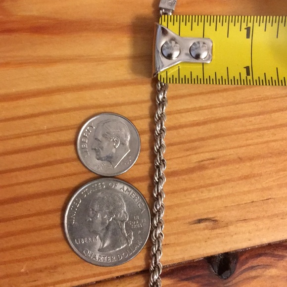 Sterling Silver necklace/chain 28 1/2” long - Picture 7 of 7